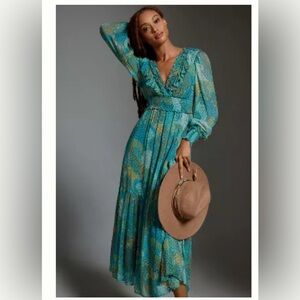 NWT Anthropologie Odetta dress size XS petite